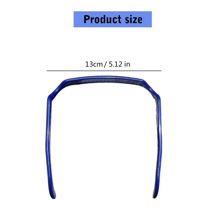 Square Sunglasses Hairband For Women Men Fashionable Hair Accessory Lightweight Acrylic Design