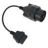 OBD II Adapterkabel 20-stift till OBD2-kontakt Rund Diagnostisk Skannerverktygskabel