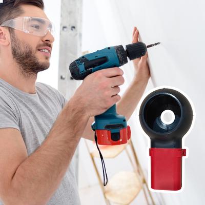 Drill Dust Collector Compatible with Most Drill Bits Dust Collection Bowl for Home Renovation Workshop and Hanging Pictures