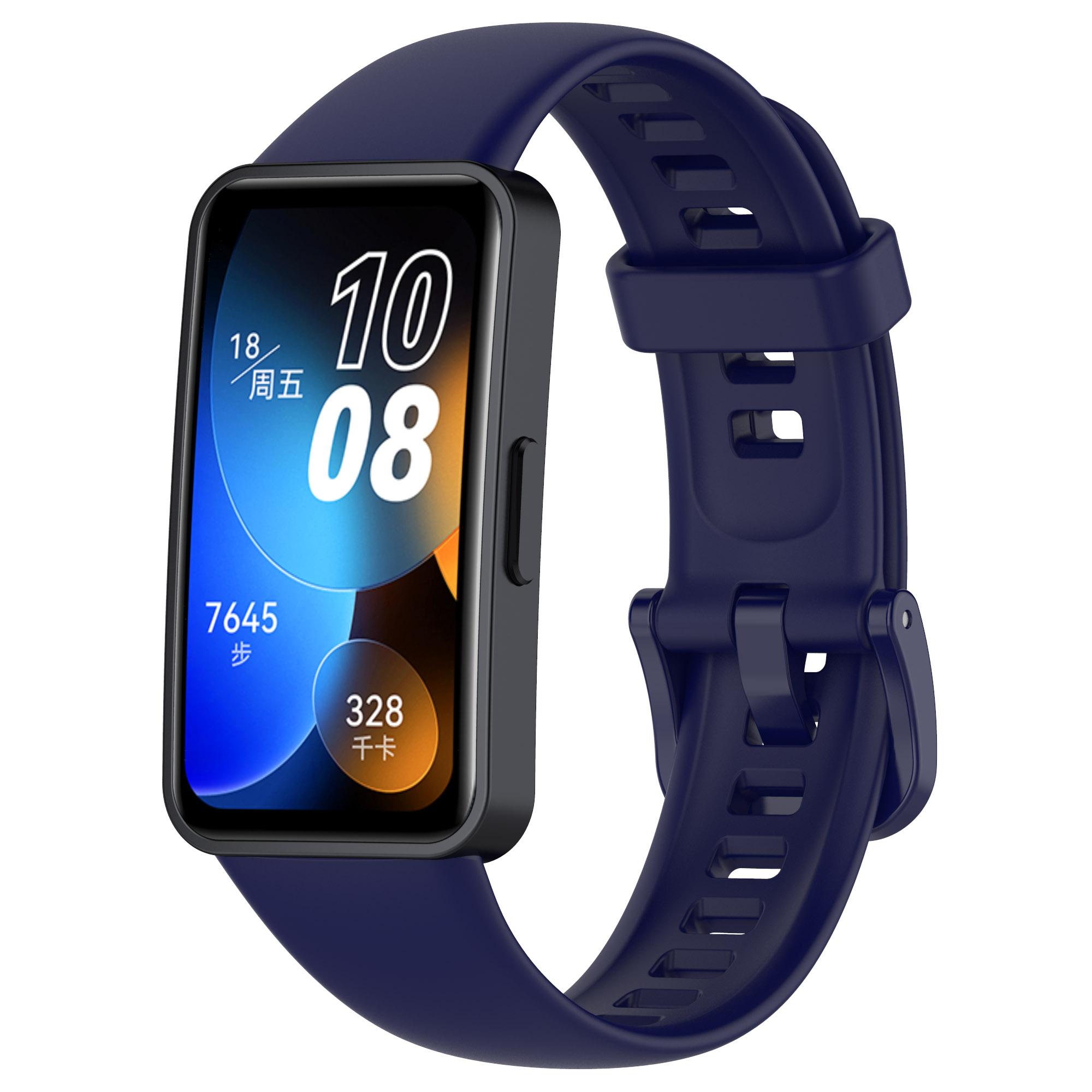 

Ремешки для Huawei Band 8-NFC Сменный браслет Мягкие силиконовые ремешки Спортивный браслет на Smart Band8 Ремешок для часов Аксессуары For Huawei band 8