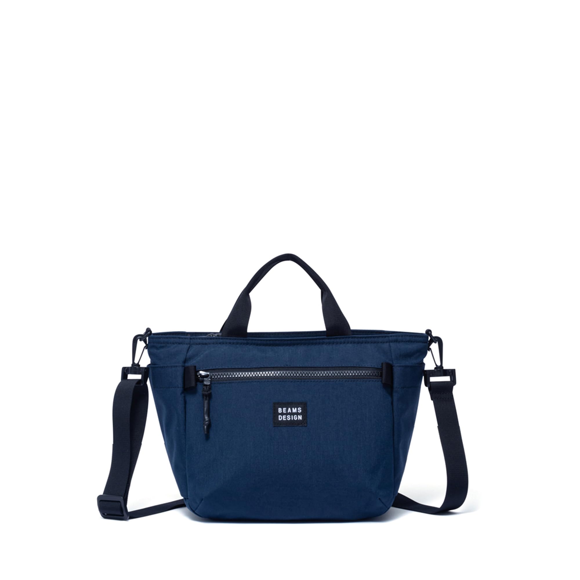 

Tote Bag Unisex Nylon Handheld Shoulder 2WAY Functional Storage Capacity Daily Use Simple Navy [Beams Design] [Ordinary] Men s Women s Темно-синій
