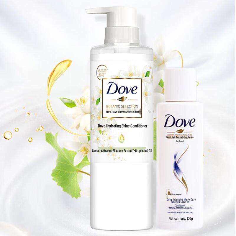 Dove Botanical Hydrating Shampoo & Conditioner Set