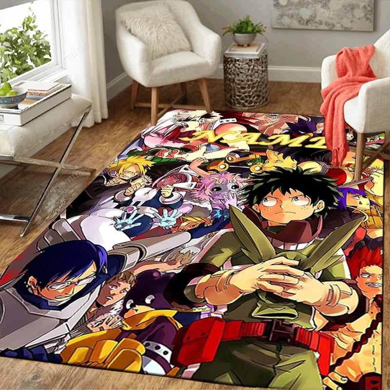 Custom 1Pc Adventure Anime World Rug Office Carpet Indoor Outdoor Entrance Doormat Nonslip Soft And Comfortable Living Room D2915115