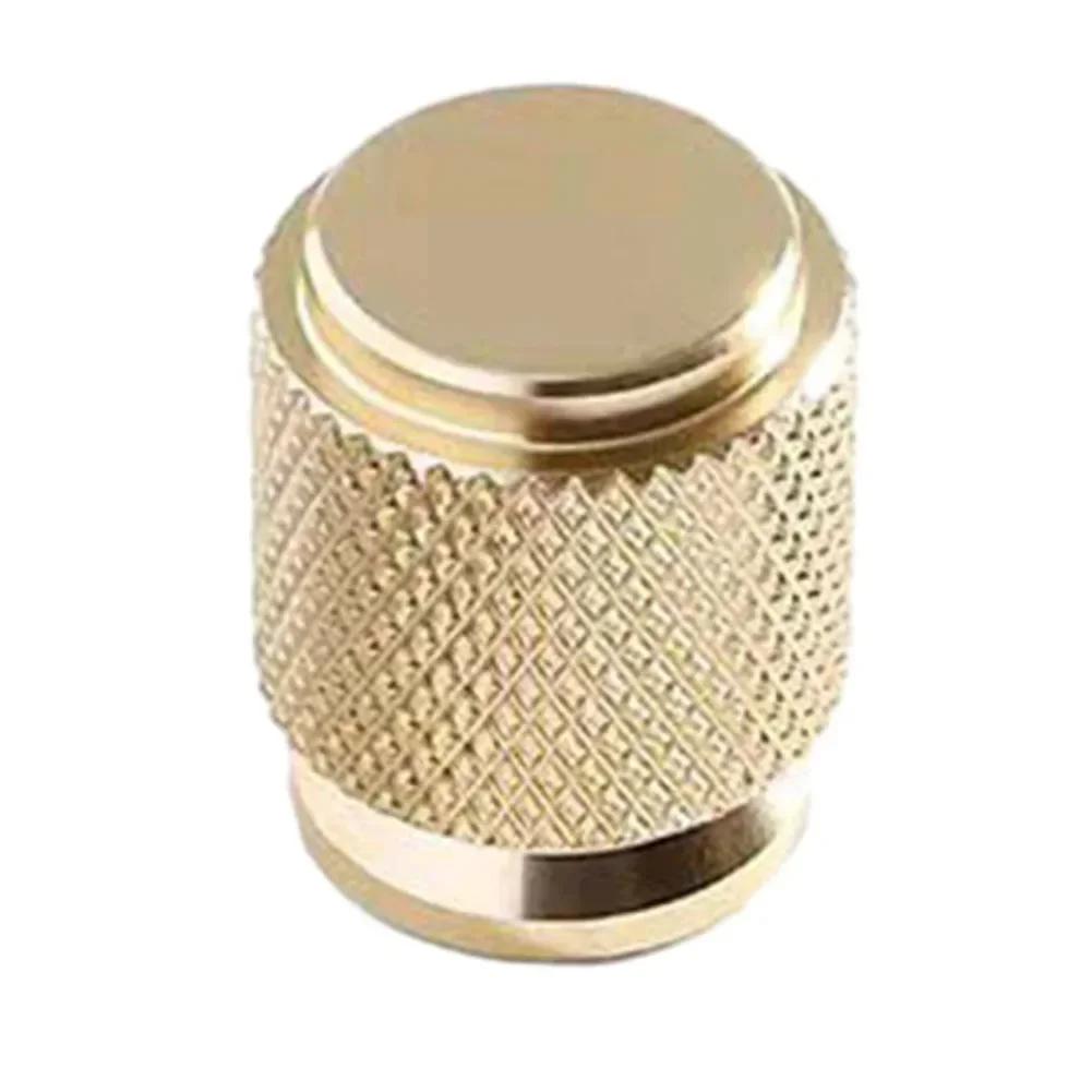 Handle Knurled Cabinet Knob Matt Black Aluminium Kitchen Cabinet Door Cupboard Drawer Furniture Handle Single Hole Handle