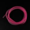 2 Meter 4mm Soft Rigging Tube Fly Tying Material Fishing Bait Clear Pink Blue Yellow