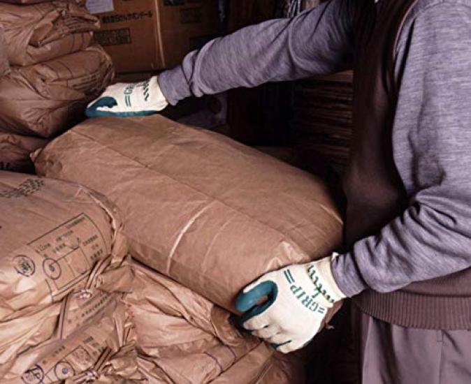 Showa Handskar 310 Grip 5 Par [5-pack] Nej. (Mjuk typ) Grön, Medium,