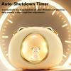Mini Cartoon Bluetooth Speaker White Noise Sleep Aid Soundbar Wireless TWS  Connection Stereo Music Box Night Light Sleep Timer