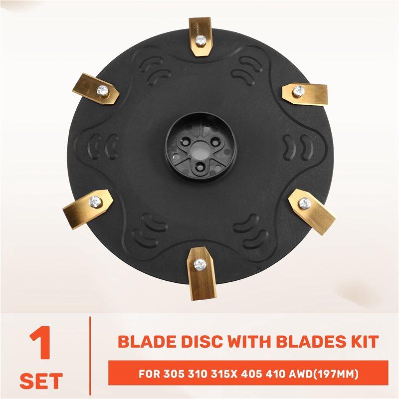 ABBP-Blade Disc Cordless Grass Trimmer For Automower 305 310 315X 405 410 AWD(197Mm)With Trimmer Blades