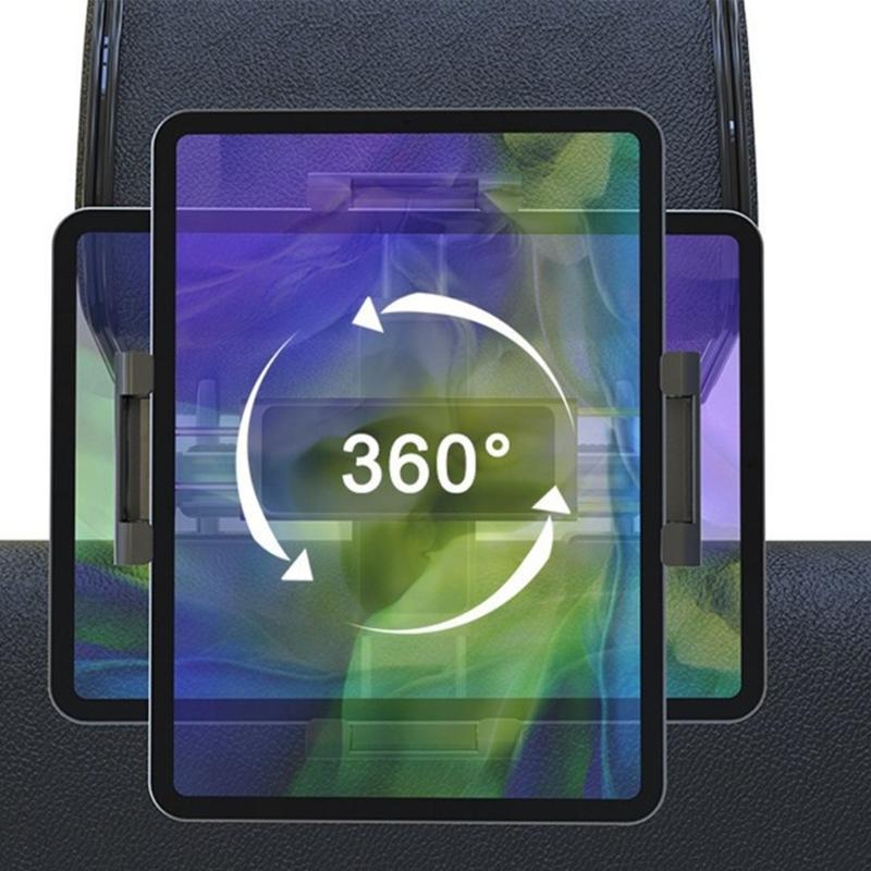 Universal Car Seat Headrest Phone Stand Easy Installation Backseat Car Headrest Holder ABS Vehicle Bracket for Backseat