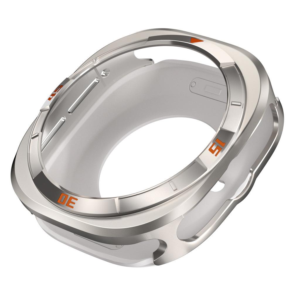 Herrfodral i aluminiumlegering för Samsung Galaxy Watch Ultra 2025 Skyddande Hårt Ramverk Legeringsskal för Galaxy Watch Ultra 47mm 2024