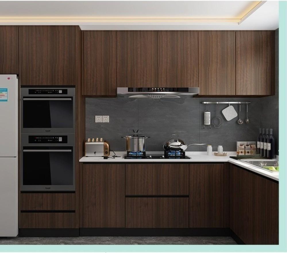 55cm Width Wood Grain PVC Wallpaper for Door Wardrobe Cupboard Table Furniture Waterproof Self Adhesive Stickers Home Decor Film