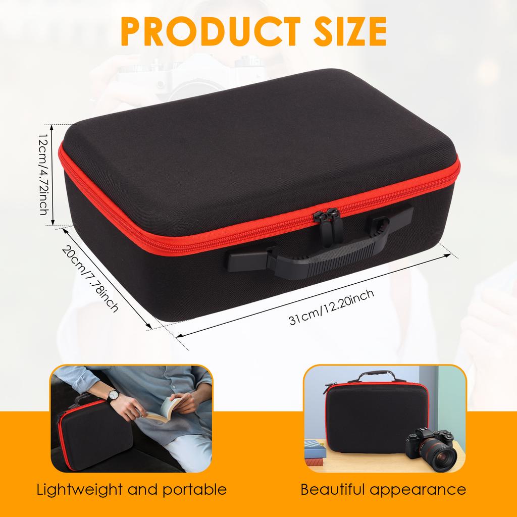 Shockproof Tools Case With Foam Portable EVA Protective Case Lightweight Shell Storage Case for Electronics Equipment Cameras