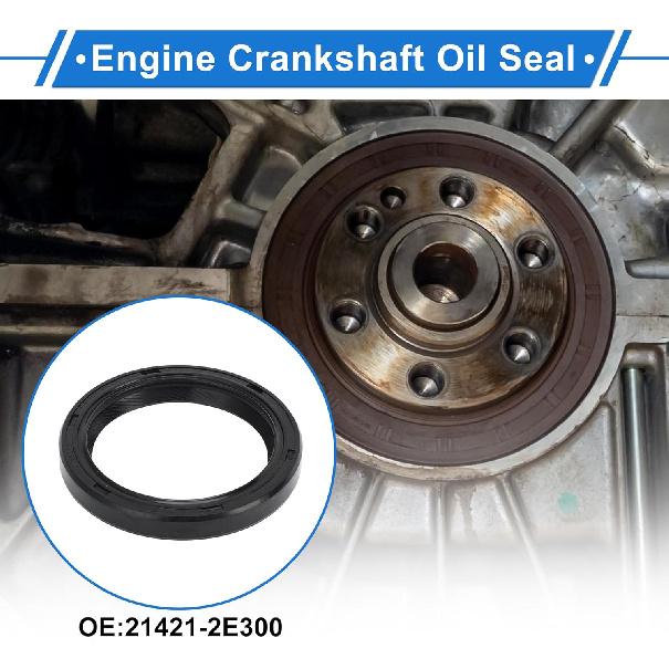 1 Pc Engine Crankshaft Oil Seal for Hyundai Elantra for Kia Soul Front Main Seal No.21421-2E300