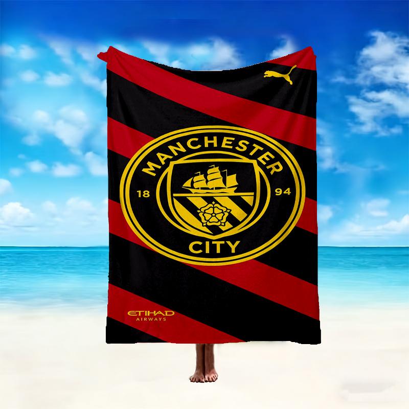 Manchester United Manchester City Blanket, Valentine's Day, Halloween, Thanksgiving Gift Blankets, Home Blanket for Bed and Couch Use