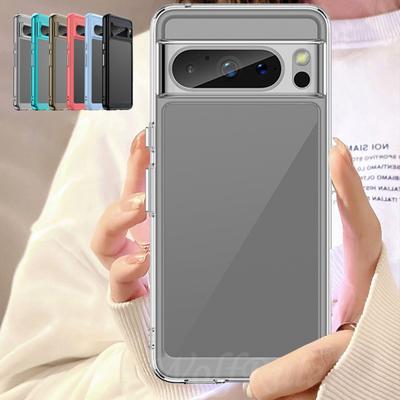 Google Pixel 8 Pro Kılıf Kapağı Google Pixel 8 7 Pro 7A 6A Kılıflar Darbeye Dayanıklı Şeffaf Renk Kılıflar Google Pixel 8 Pro