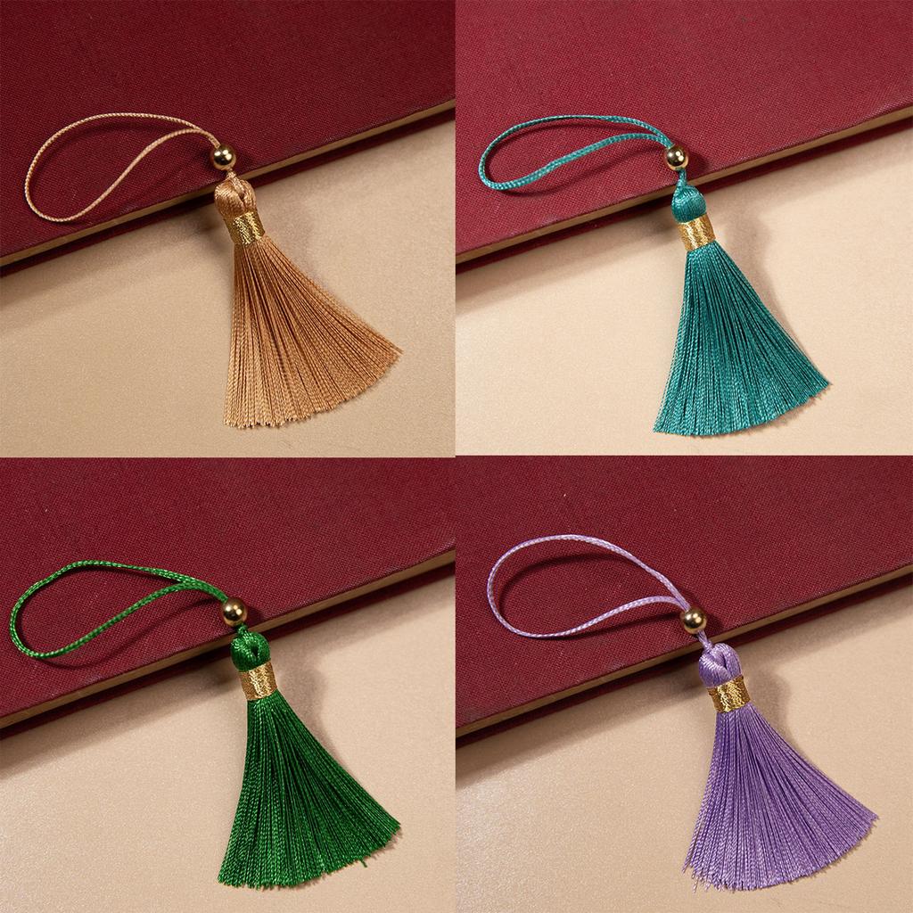 Modische, robuste Quasten aus Perlen in eleganten Designs, lebendige Farben für personalisierte Kreationen und Schmuckzubehör