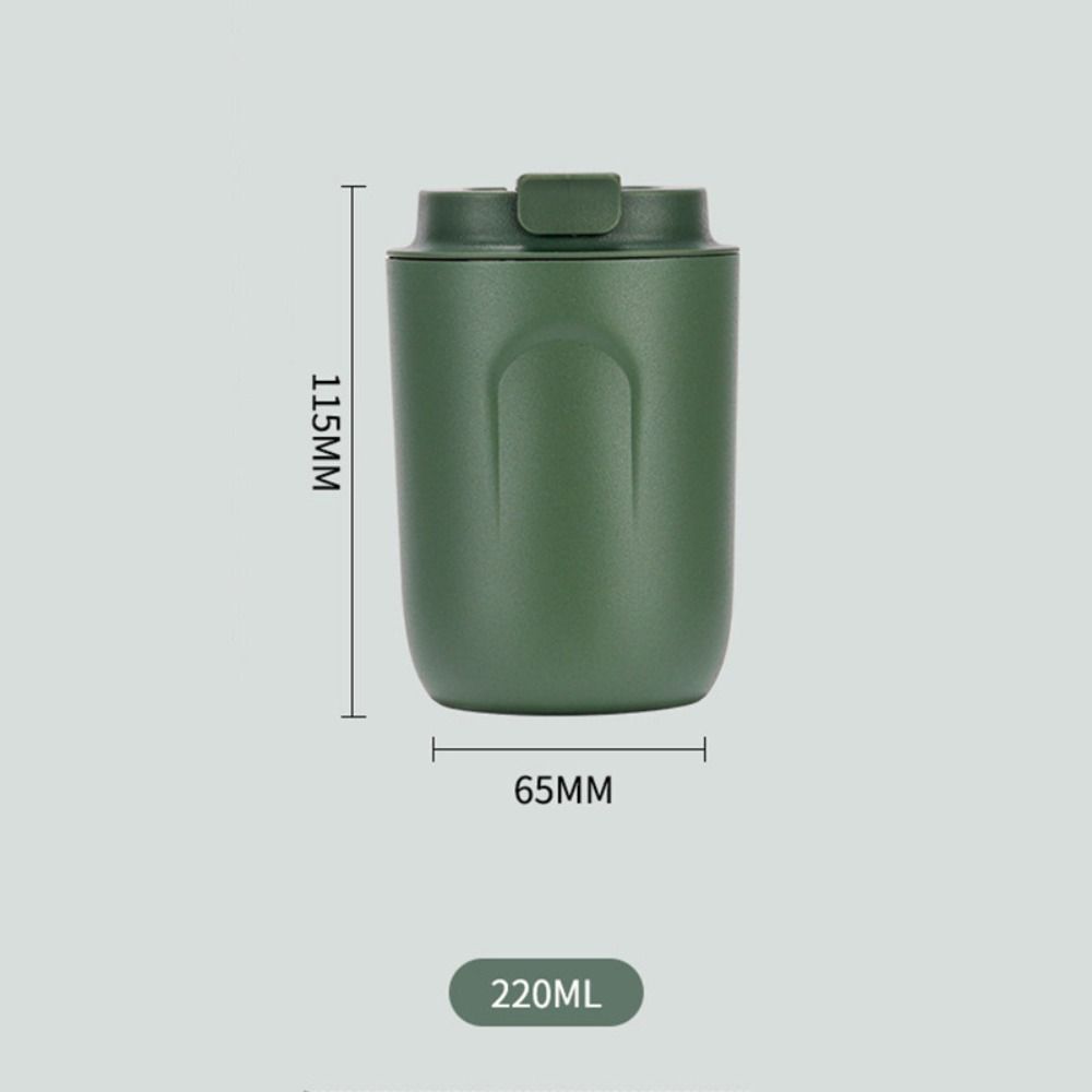 220ml Vacuum Flask Leakproof Thermal Coffee Mug Portable Insulated Tumbler
