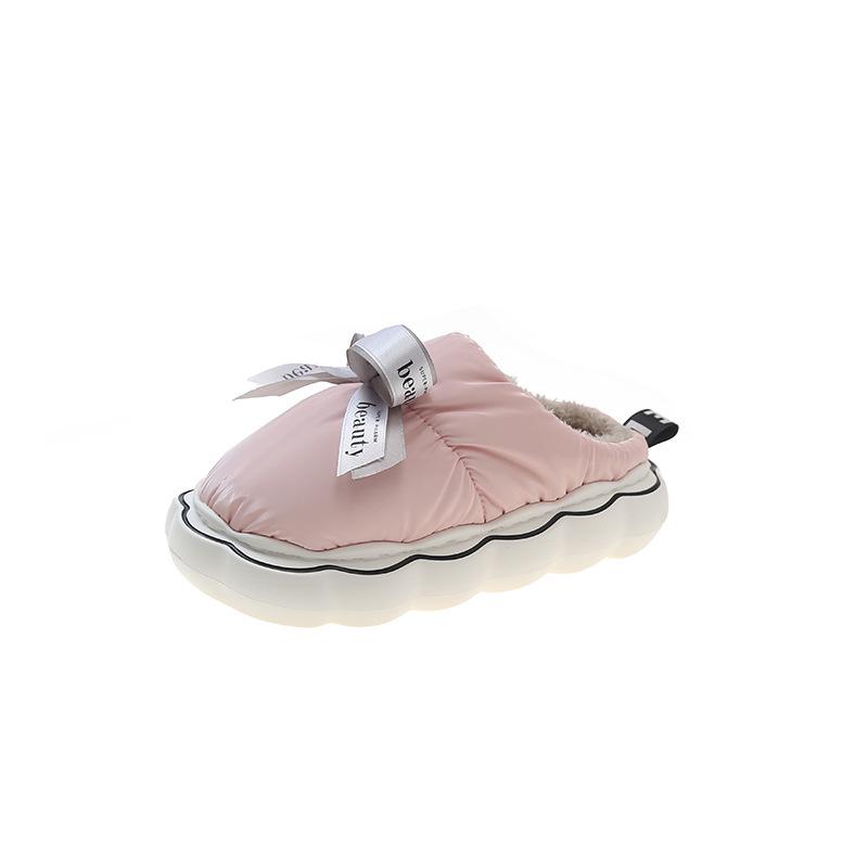 Women's Winter Cotton Slippers with Thick EVA Sole - Soft, Warm, and Versatile for Indoor and Outdoor Use