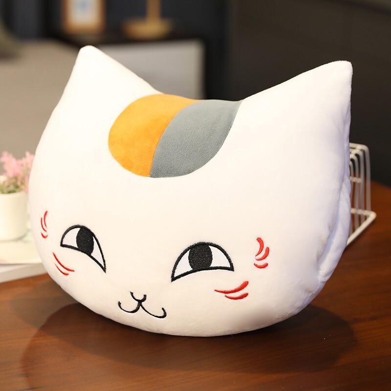 Natsume Friend Cat Teacher Hand Warmer Throw Pillow Intervention Doll Hand Cover Winter Cute Girl Cartoon Dual-Purpose Winter