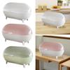 Desktop Storage Box Desk Organizer Candy Dish Entryway Catchall Holder Clear Key Jewelry Tray