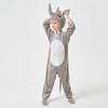 Cute Unisex Childrens Rhinoceros Animal Costume For Halloween Or Role Play In Polyester