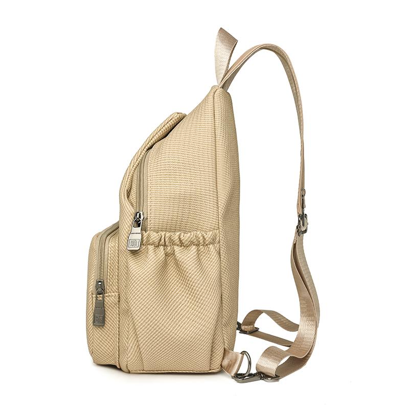 Multifunctional Lightweight Chest Bag Women's Large Capacity Shoulder Bag Commuter Backpack