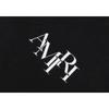 877 Amiri Letter Print Spring and Autumn Loose Plus Size Thin High-quality Cotton Hooded Couple Hoodie