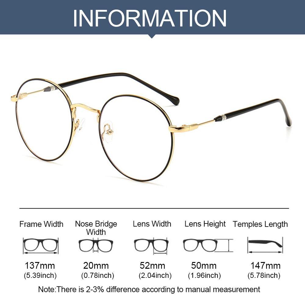 Neue Mode Blaulichtfilterbrille Damen Herren Runde Fassung Optische Brille Augenschutz Büro Computerbrille Ultraleicht