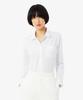 LACOSTE Women'S Slim Fit Stretch Poplin Shirt Cf1152-56G 001