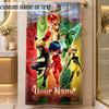 Beach TowelMiraculous Ladybug Custom Name Text Personalized Soft Towel for Beach Pool Indoor Home Decor Gift