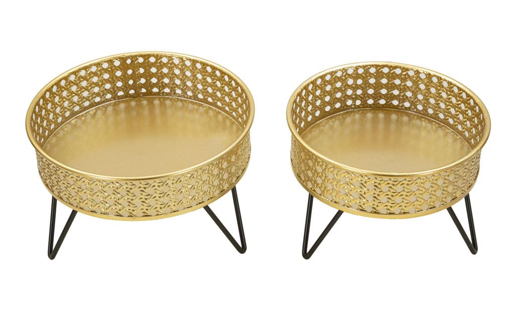 Vase Holder Bossy Set 2 Pcs Cm Ø 20,5X13-18X13