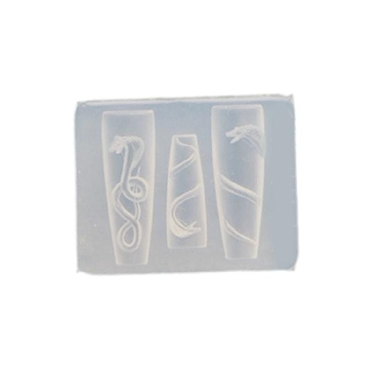 Multipurpose Silicone Mould for Snake Nail Art Easy to Use and Remove Suitable Portable for All Nail Shapes and Lengths