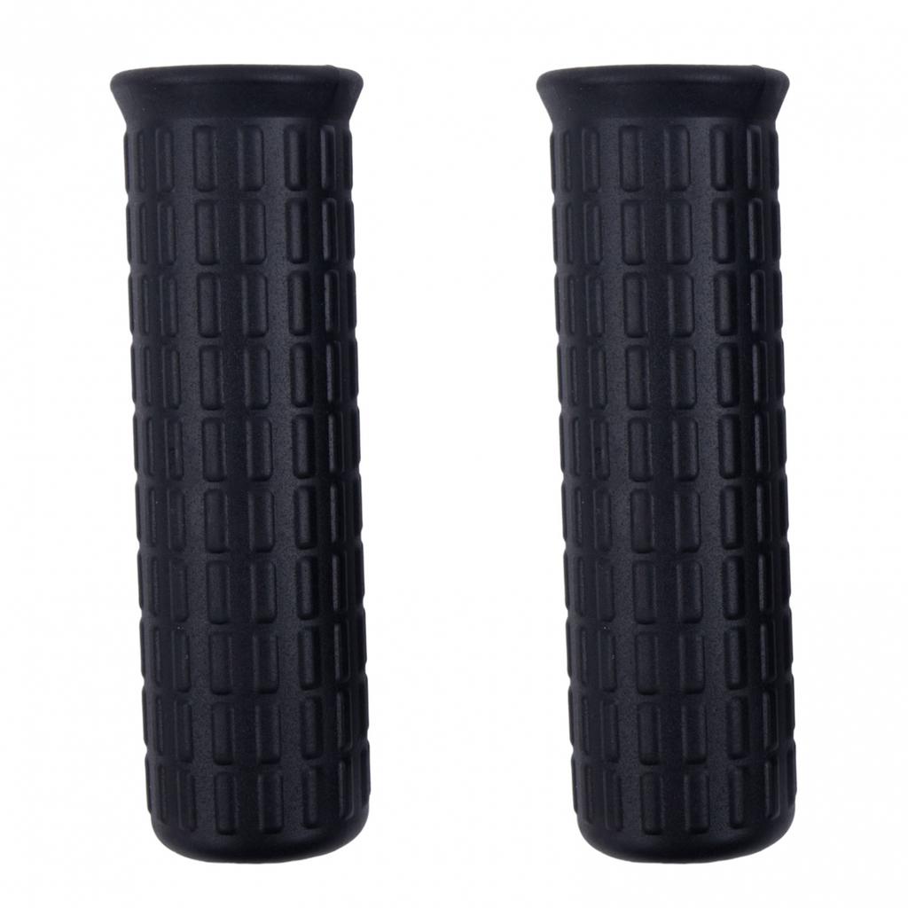 2pcs Rubber Handles 2x Barrow Handle Black 2 Piece