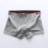 Plus Size Men's Spring and Summer Personality Pure Cotton Comfortable Breathable Mid Waist Flat Angle Briefs
