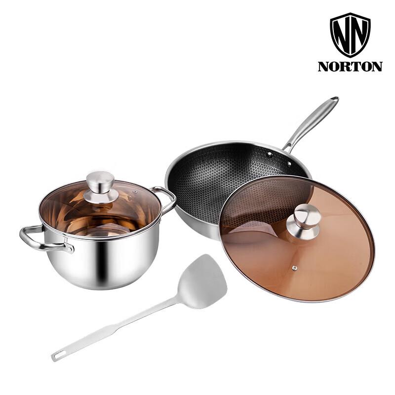 NORTON Stainless Steel Cookware Set