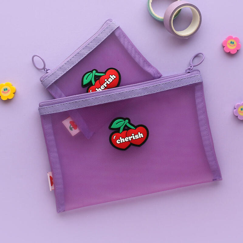 

Набор сетчатых мешочков с вишнями 9000 Cherry Mesh Pouch Set_Pink