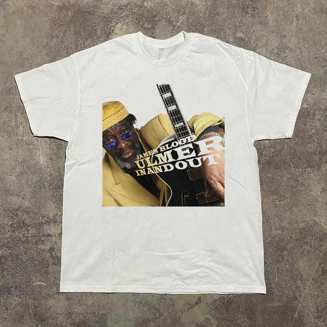 NEW! James Blood Ulmer White Cotton Shirt S-5XL L721 M