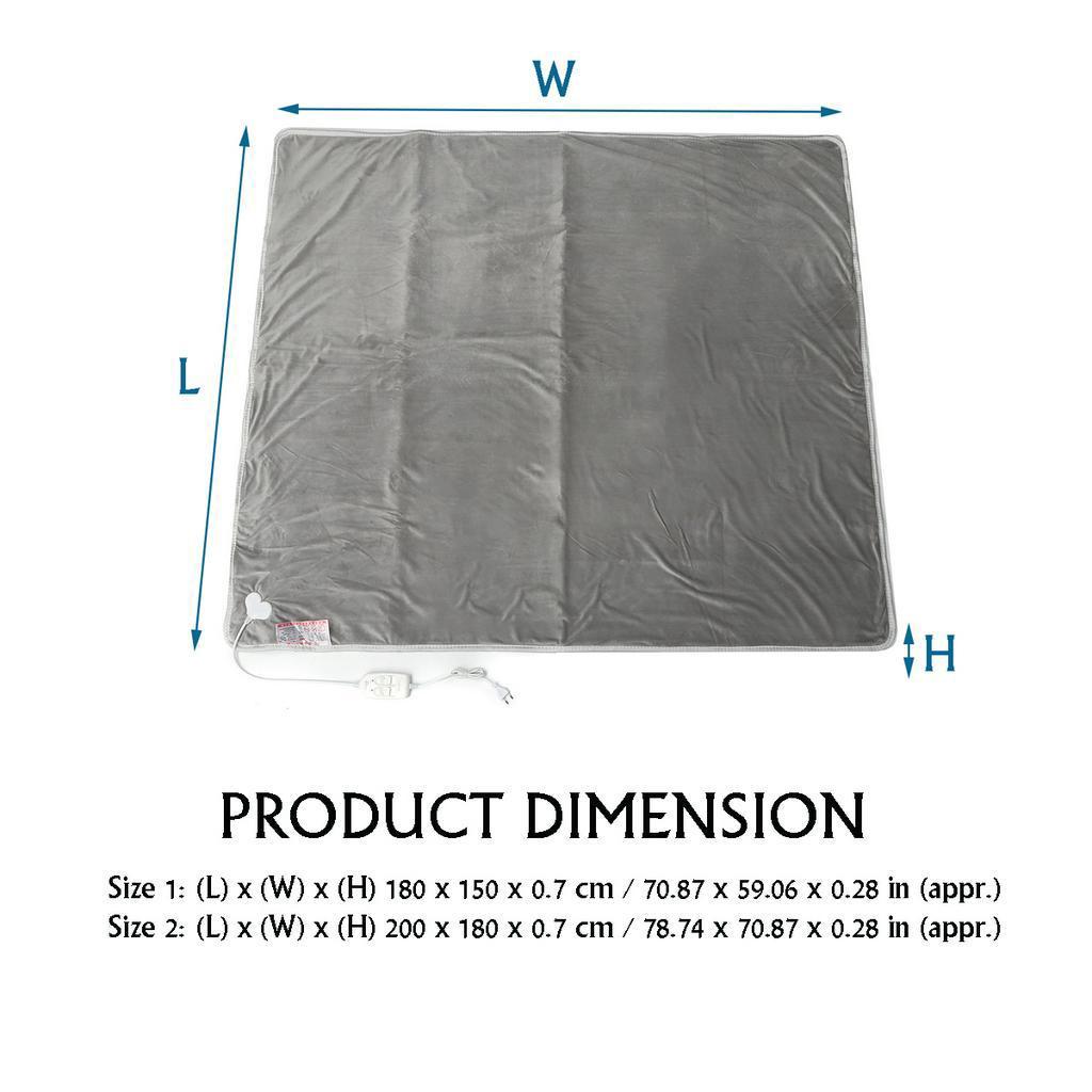 Thermostat Control Heated Blankets Bedding Winter Sleep Body Warmer Mat Electric Mattress Electric Blankets Heater