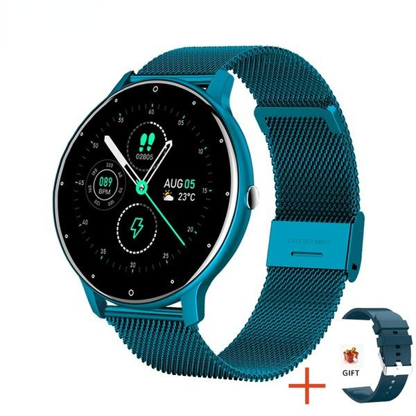 Smart Watch Ladies Full Touch Screen Sports Fitness Watch IP67 Waterproof Bluetooth For Android iOS Smart Watch