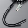 Buddhist altar store Takita Shoten Prayer beads Jodo Shinshu authentic prayer beads Black onyx 22 beads Pure silk string tassel Kyoto prayer Honren