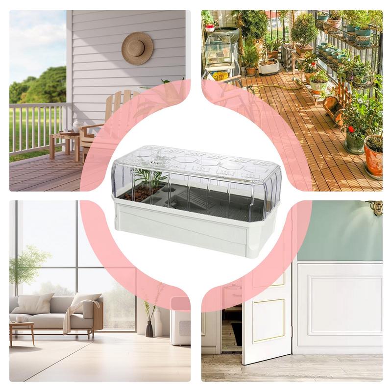 Turtle Tank Multi-purpose Aquatic Pet Turtle Aquarium for Red-eared Slider Pet Turtle Breeding Does Not Include Filter and Light