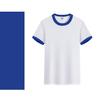Summer Kids' Cotton Crew Neck Short Sleeve T-shirt with Custom Logo - Lightweight Solid Color Uniform Base Layer