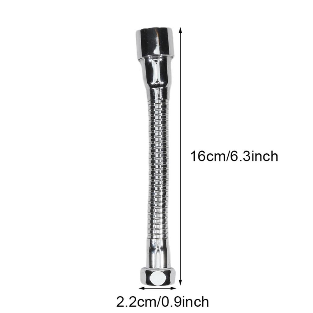 Kitchen Faucet Bubbler Nozzle Extension Tube Water Tap Bathroom Hose Home Water Spray Filter Nozzle Extension Kitchen Accessories
