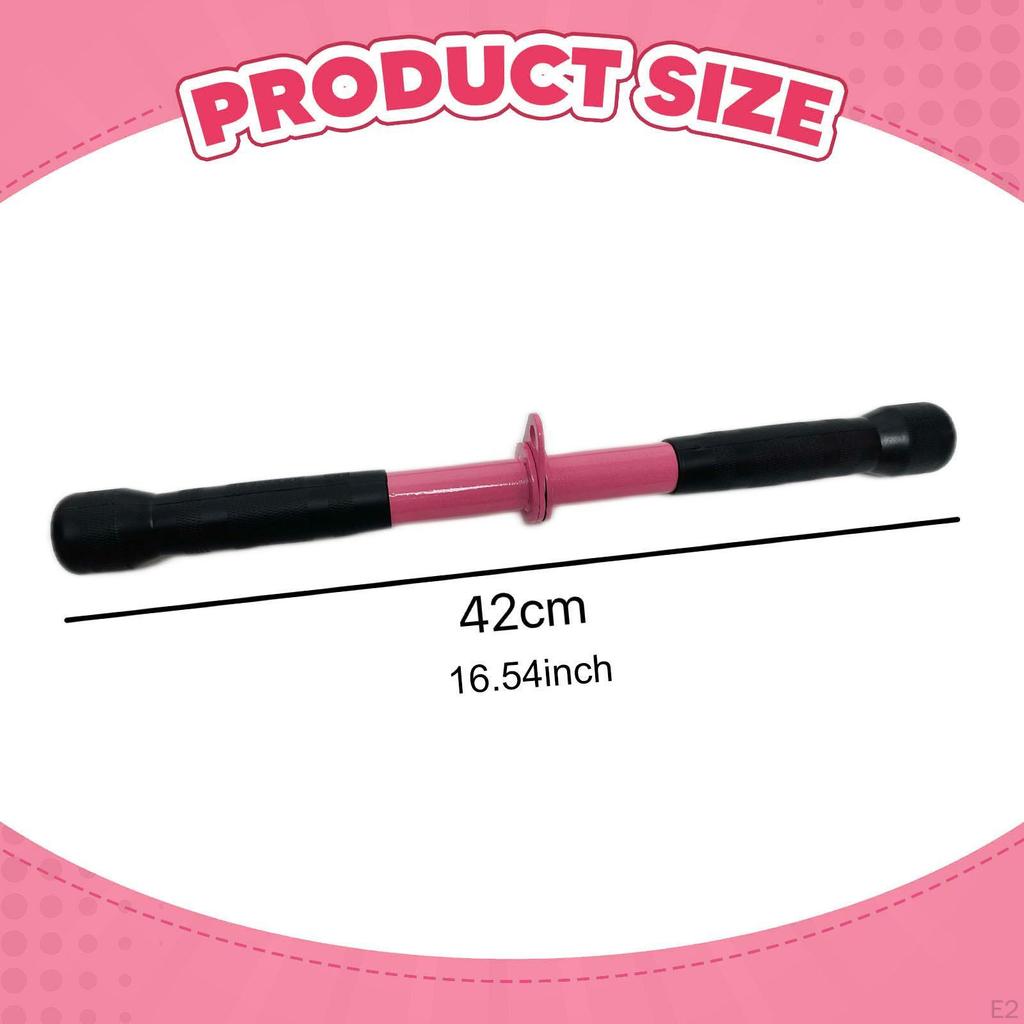 Cable Machine Attachment Straight Bar Fitness Equipment, Weight Accessory Press Down for