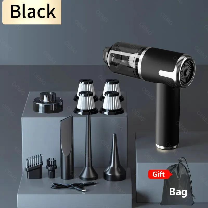 CENRR 120000PA Mini Vacuum Cleaner High Suction Wireless Handheld Portable Vacuum Cleaner Powerful Cleaning Machine Car Cleaner