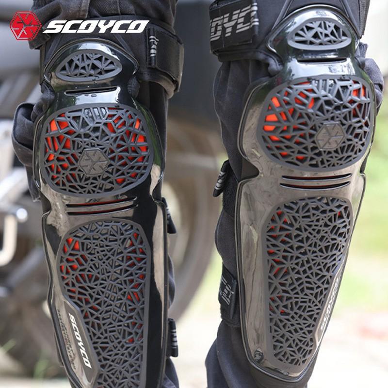 Motorcycle Riding Knee Elbow Pads Protective Gear Biker Safety Reflective Breathable Crash Impact Protection