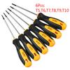 CR-V Security Hole Torx Screwdriver Combination Set Magnetic Screw Driver Bit T5-t30 Kit For Telephone Computer Repair Hand Tool