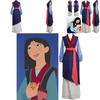 Elegant Mulan Traditional Kimono Dress Full Set For Halloween Party Cosplay
