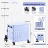 Portable Stair-Climbing Trolley: Folding Cart for Groceries, Camping, and Outdoor Use