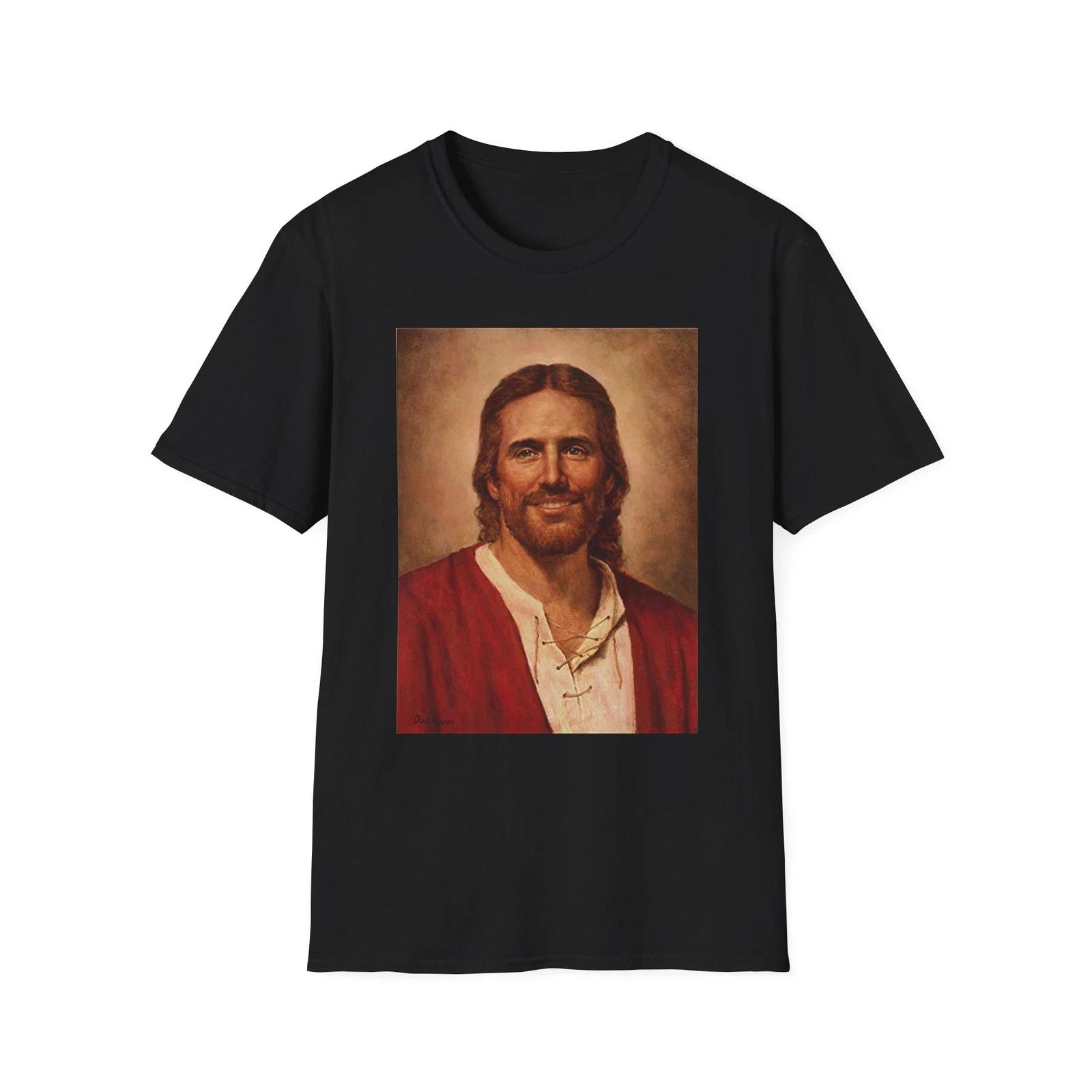 Jesus Christs Loving Smile T-Shirt Christian Gift Tee 3XL